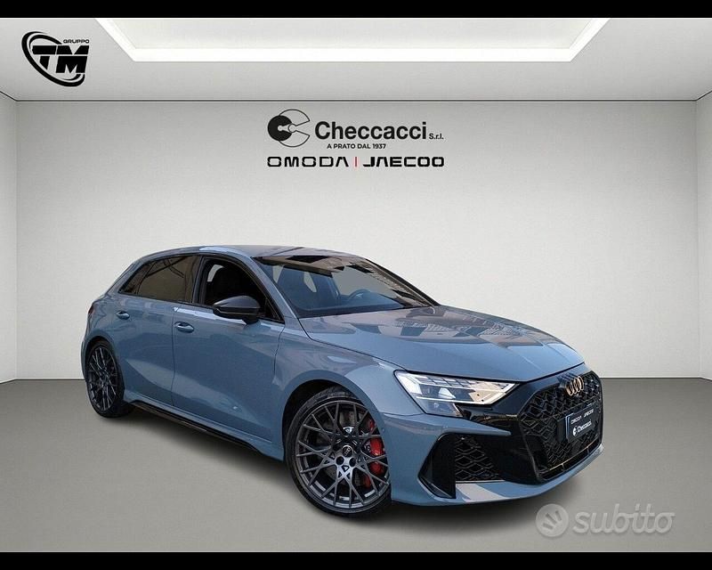 Usata Audi RS3 Premium 400 CV (294 kW) 2025 Grigio Berlina