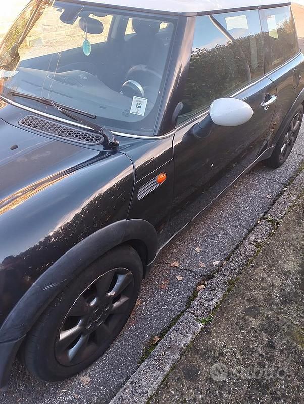 Usata Mini One D 2004 Nero Utilitaria