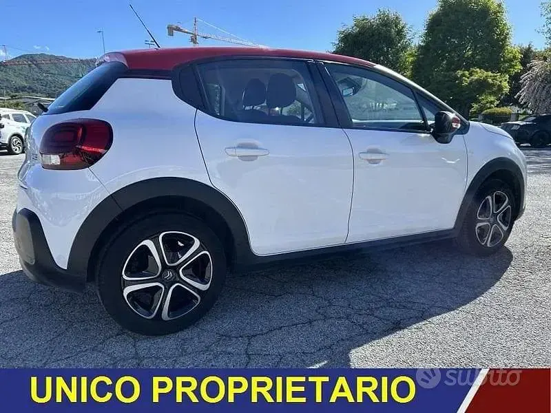 Usata Citroën C3 Feel 68 CV (50 kW) 2018 Bianco Utilitaria