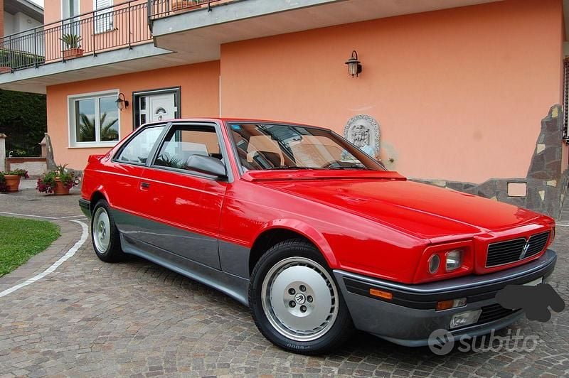 Usata Maserati 224 245 CV (180 kW) 1991 Rosso Coupé