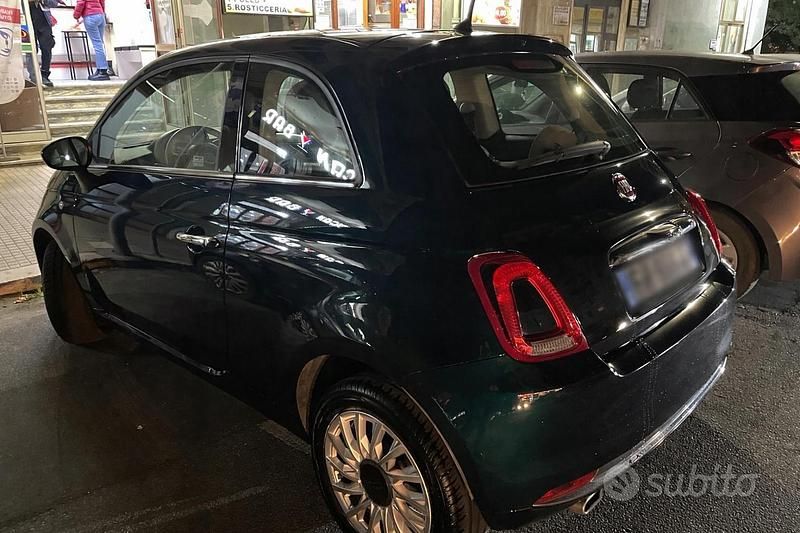 Usata Fiat 500 2018 Blu Utilitaria