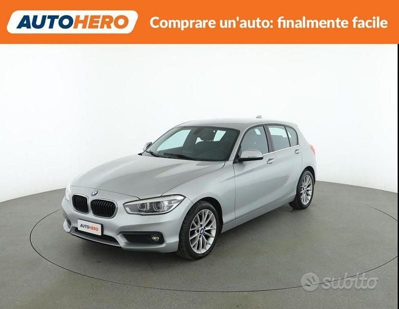 Usata BMW 114 Advantage 95 CV (69 kW) 2018 Argento Utilitaria
