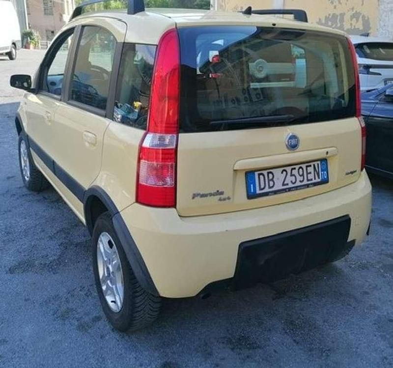 Usata Fiat Panda 4x4 Climbing 69 CV (50 kW) 2006 Giallo Utilitaria