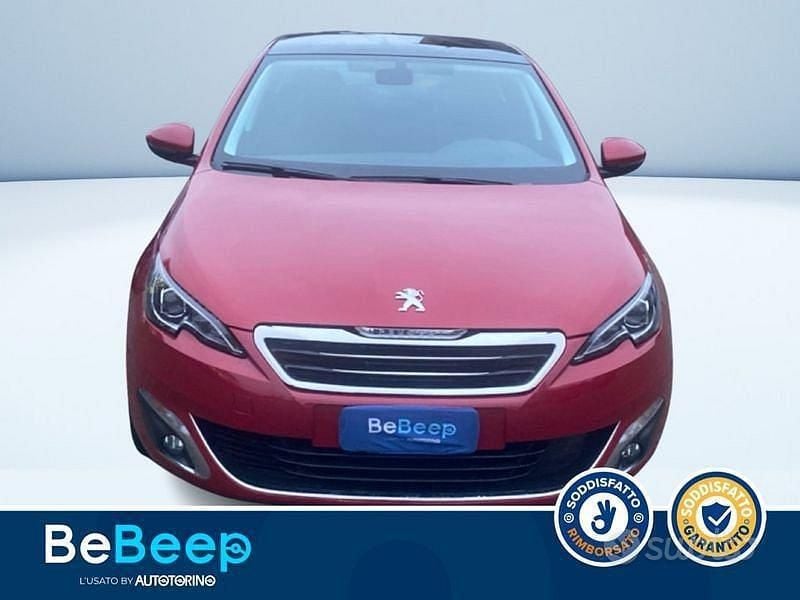 Usata Peugeot 308 Allure 116 CV (85 kW) 2014 Rosso metallizzato Berlina