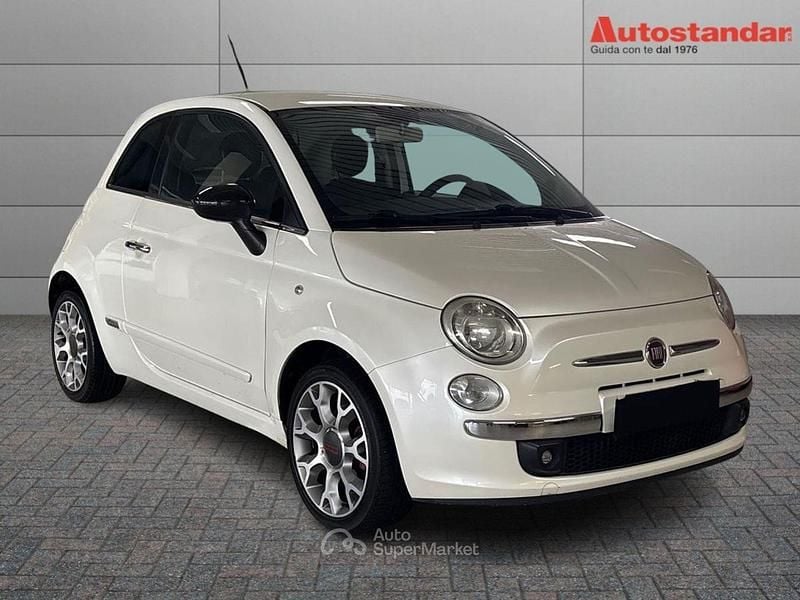 Usata Fiat 500 Sport 101 CV (74 kW) 2009 Bianco Cabrio