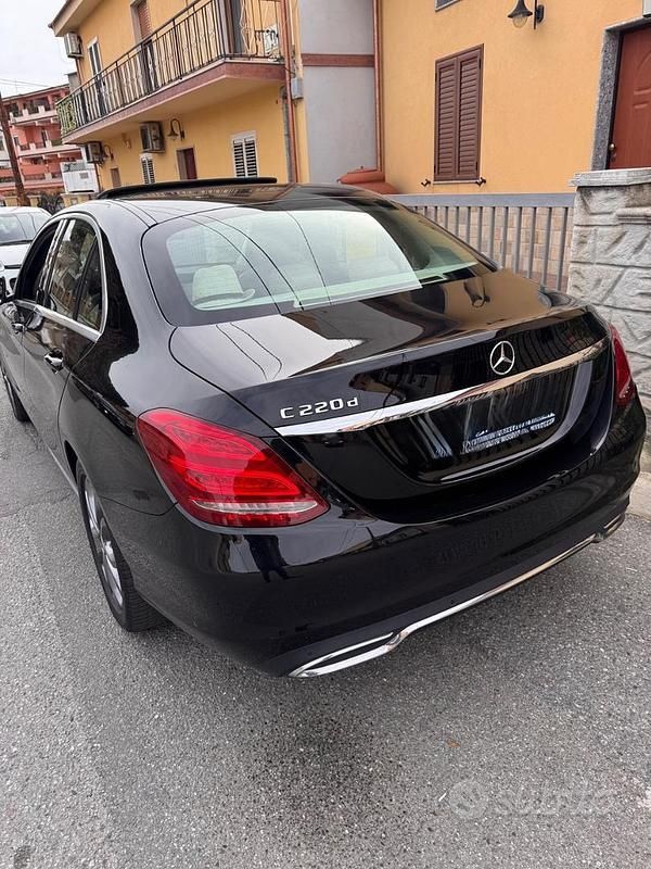 Usata Mercedes C220 2018 Nero Berlina