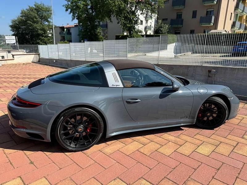 Usata Porsche 991 Chrono 450 CV (330 kW) 2017 Blue graphite Cabrio