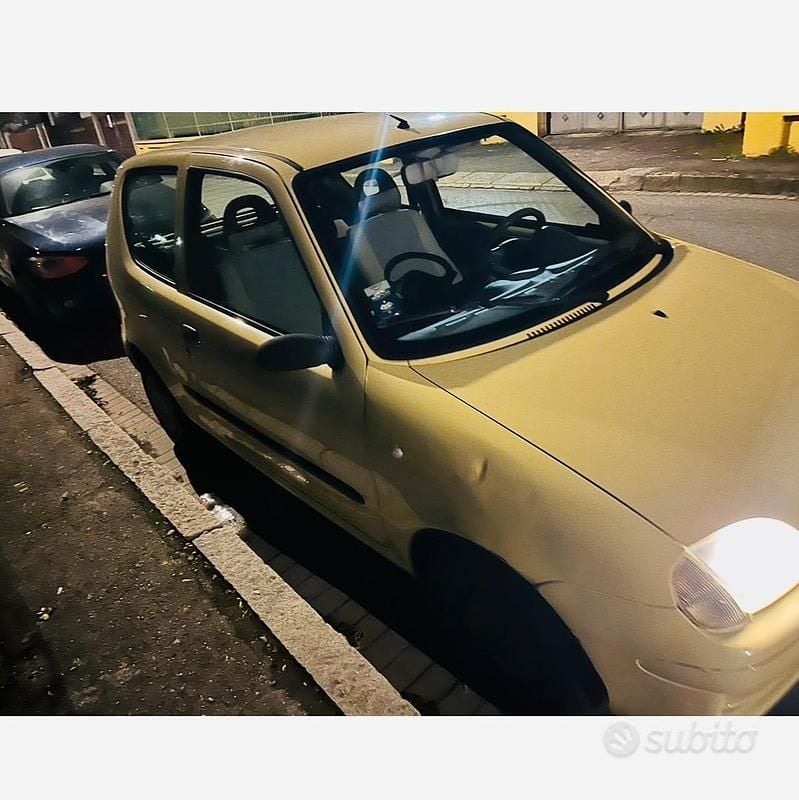 Usata Fiat Seicento 54 CV (39 kW) 2006 Giallo Utilitaria