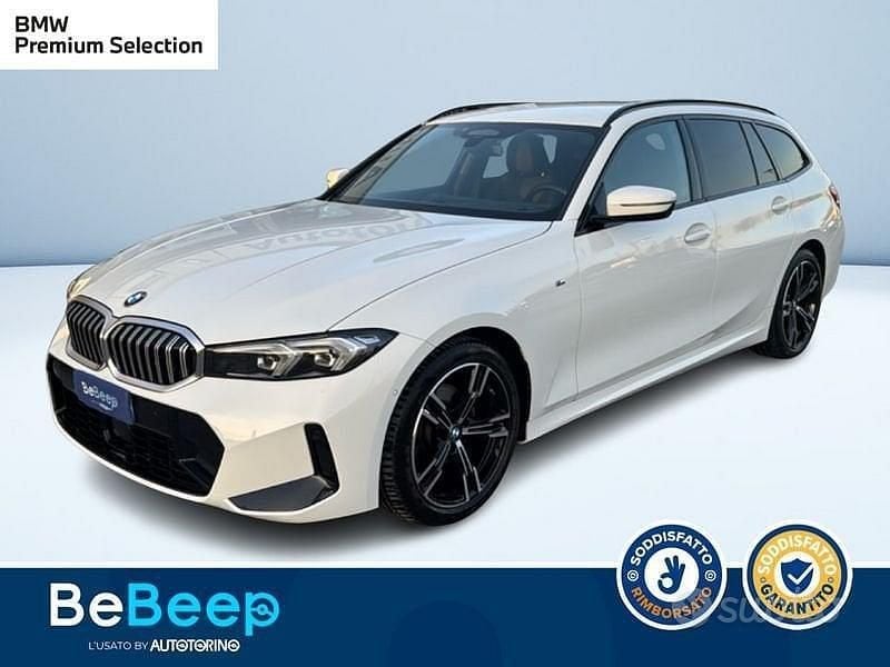 Usata BMW 320e M Sport 190 CV (139 kW) 2023 Bianco pastello Station wagon