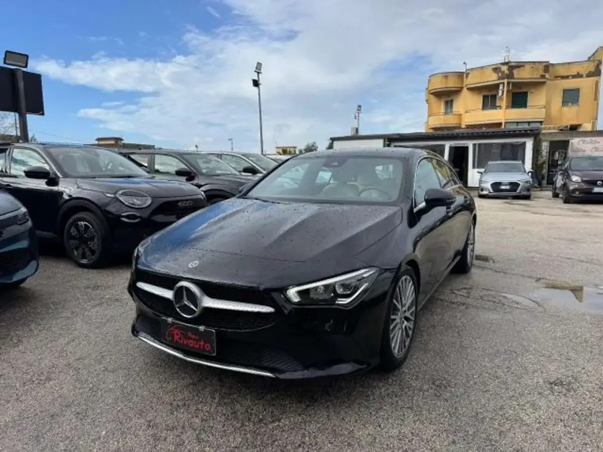 Usata Mercedes CLA180 Executive 116 CV (85 kW) 2021 Nero Berlina