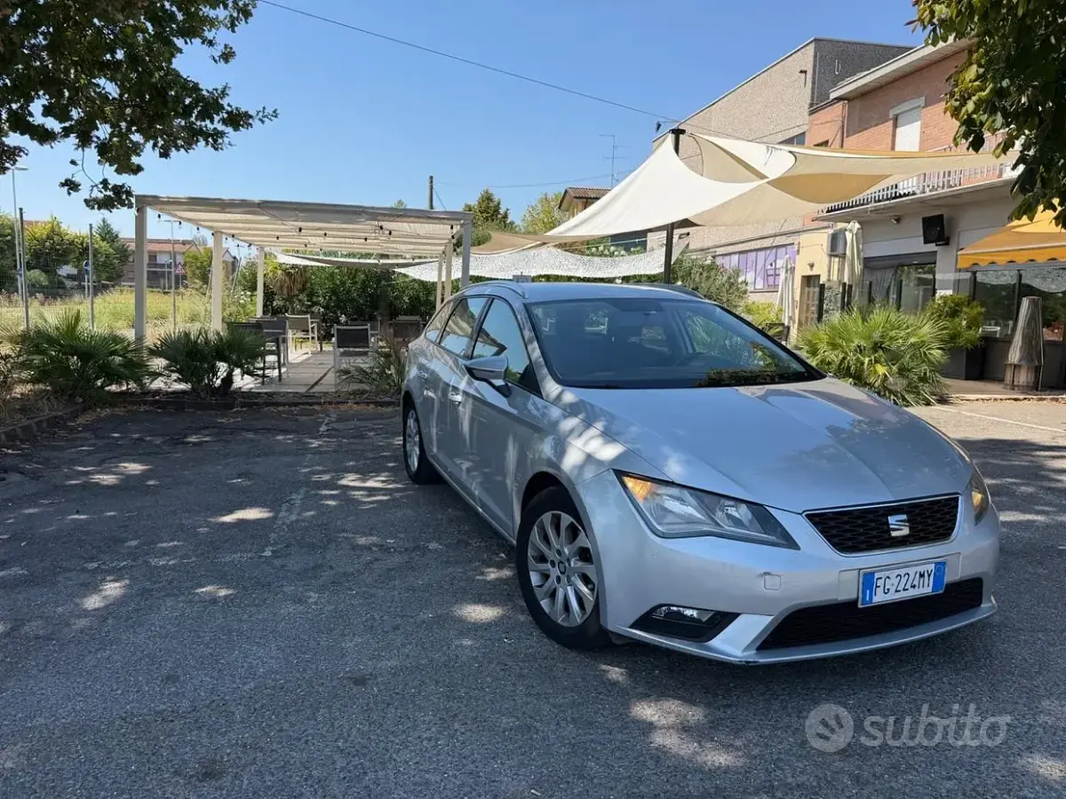 Usata Seat Leon ST FR 150 CV (110 kW) 2016 Grigio Station wagon