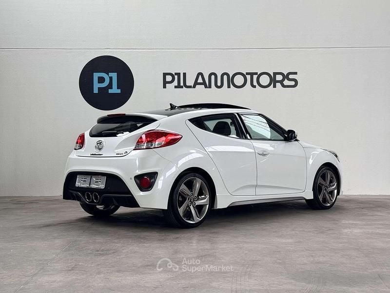 Usata Hyundai Veloster Turbo 186 CV (136 kW) 2013 Bianco Utilitaria