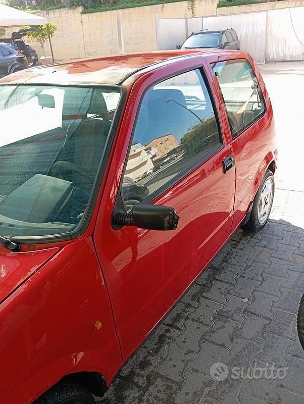 Käytetty Fiat Cinquecento 54 HP (39 kW) 1997 Punainen Viistoperä