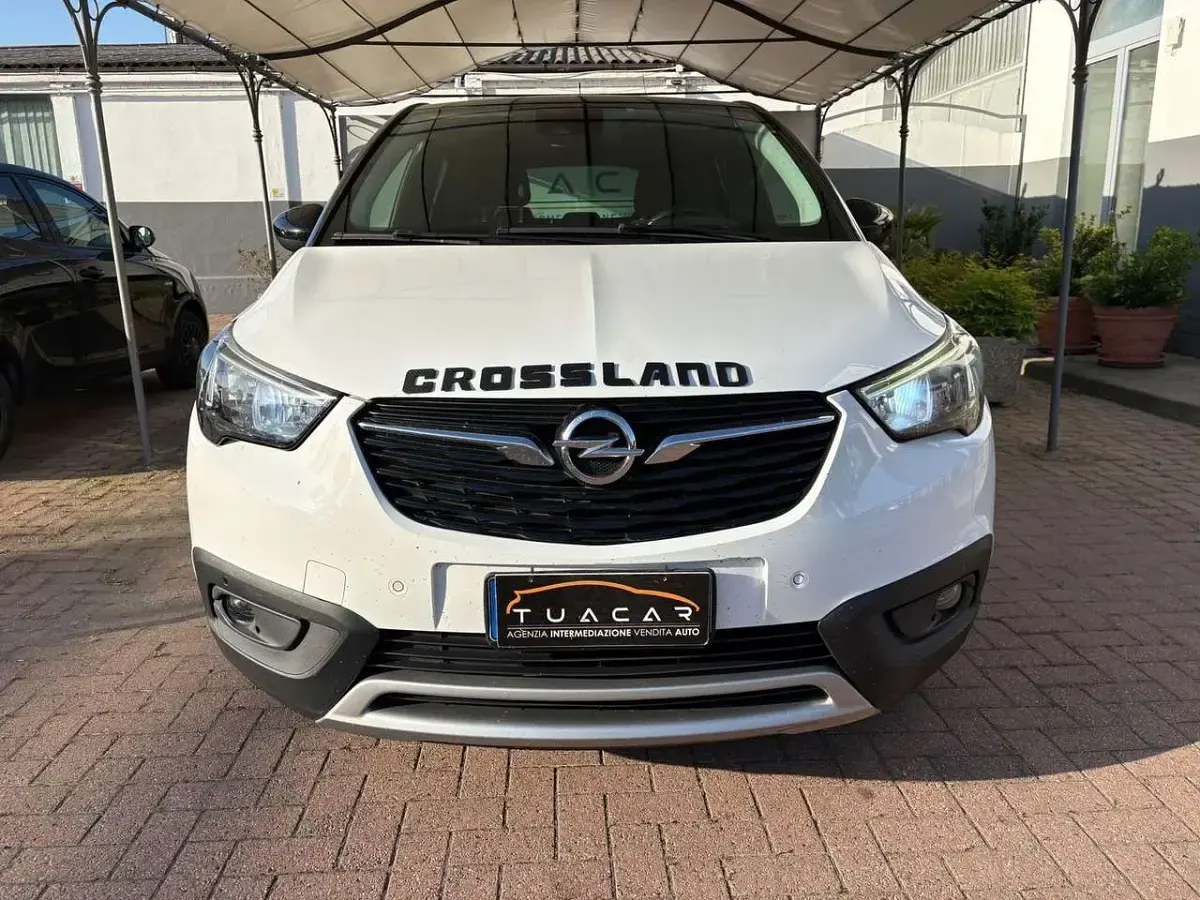 Usata Opel Crossland X Innovation 82 CV (60 kW) 2018 Bianco SUV
