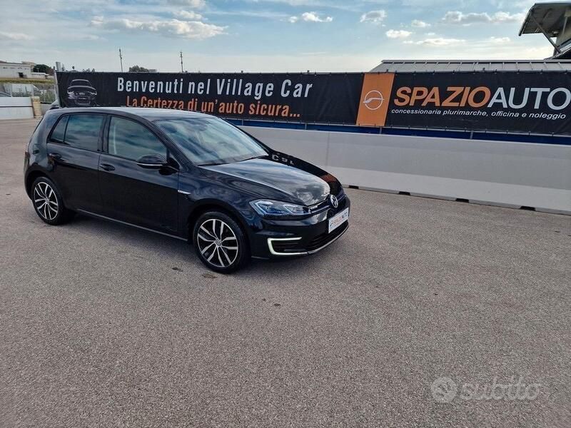 Usata VW e-Golf 100 kW (136 CV) 2019 Nero Utilitaria