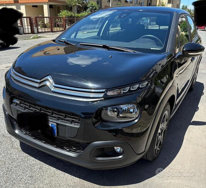 Usata Citroën C3 82 CV (60 kW) 2017 Nero Utilitaria
