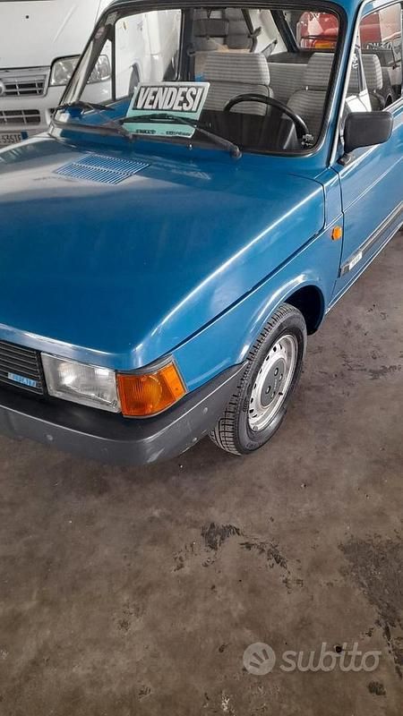 Usata Fiat 127 1981 Blu Utilitaria
