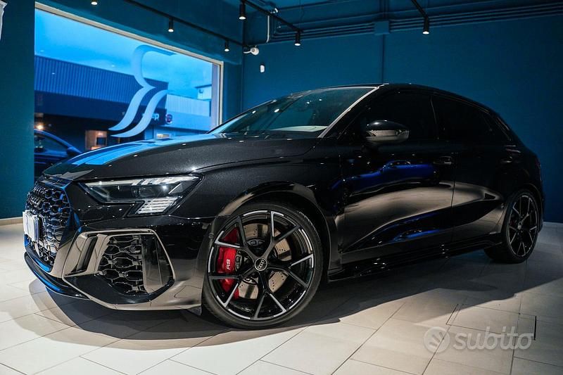 Usata Audi RS3 Premium 400 CV (294 kW) 2023 Nero Berlina