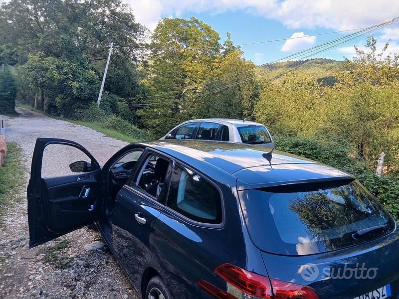 Usata Peugeot 308 SW 116 CV (85 kW) 2015 Blu Station wagon
