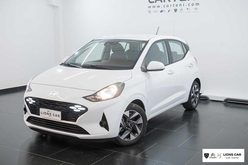 Nuova Hyundai i10 63 CV (46 kW) 2026 Bianco Utilitaria