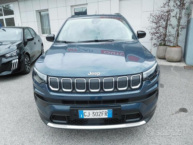 Usata Jeep Compass Limited 131 CV (96 kW) 2022 Blu SUV