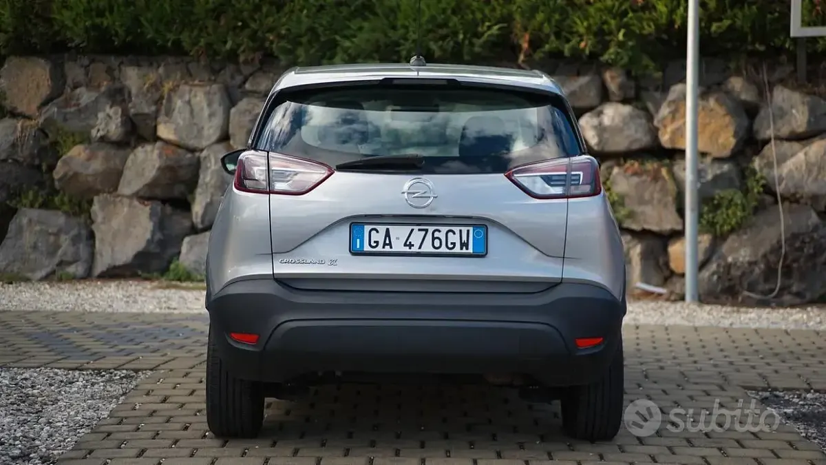 Usata Opel Crossland X 83 CV (61 kW) 2020 Grigio SUV