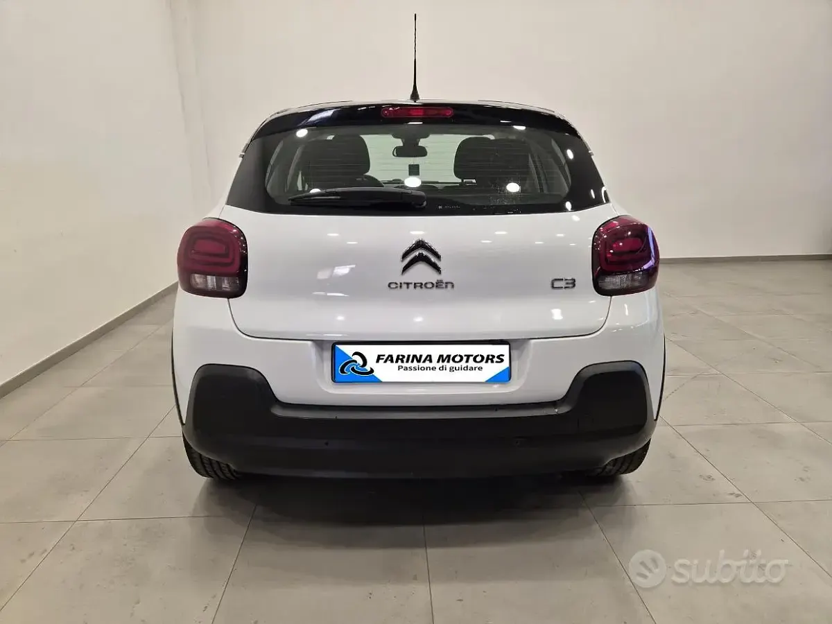 Usata Citroën C3 PureTech 82 CV (60 kW) 2018 Bianco Utilitaria