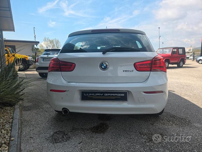 Usata BMW 116 116 CV (85 kW) 2019 Bianco Utilitaria