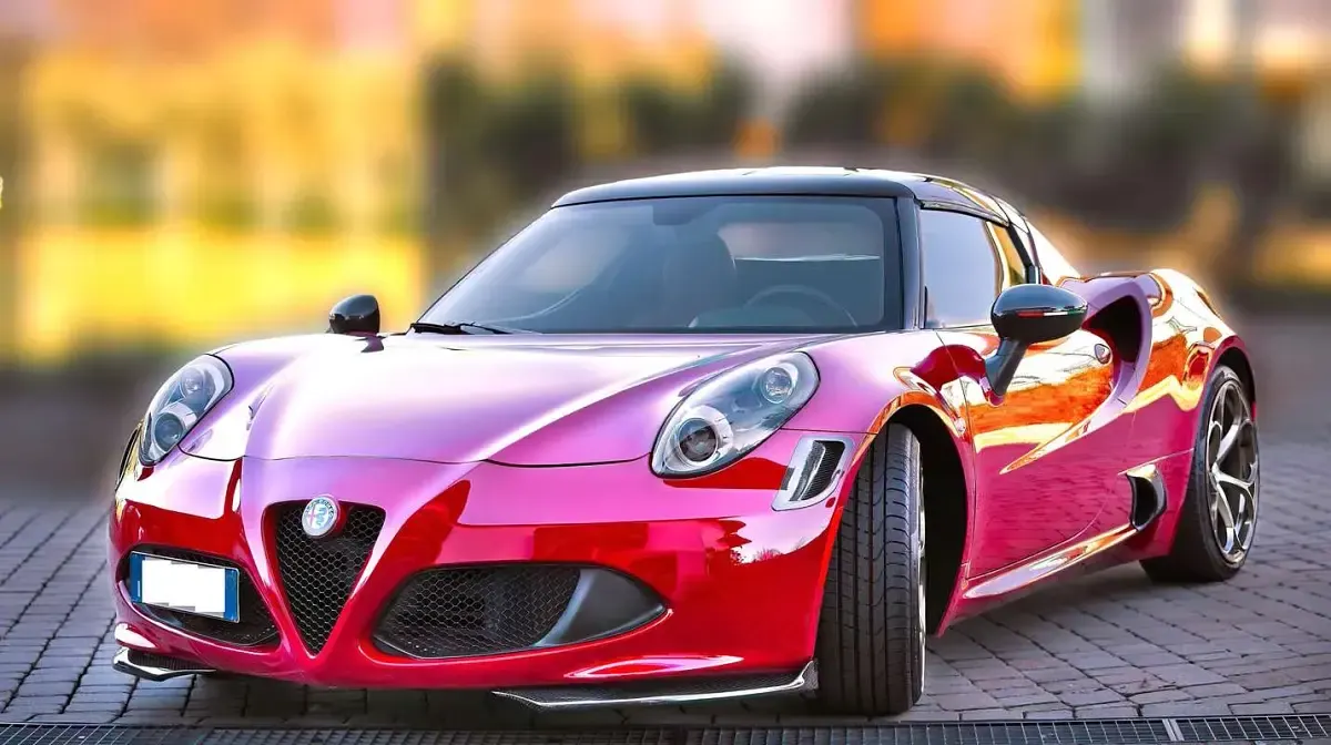 Usata Alfa Romeo 4C Spider 241 CV (177 kW) 2018 Rosso Cabrio