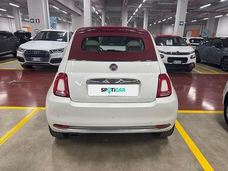 Usata Fiat 500 Lounge 69 CV (50 kW) 2017 Bianco Utilitaria