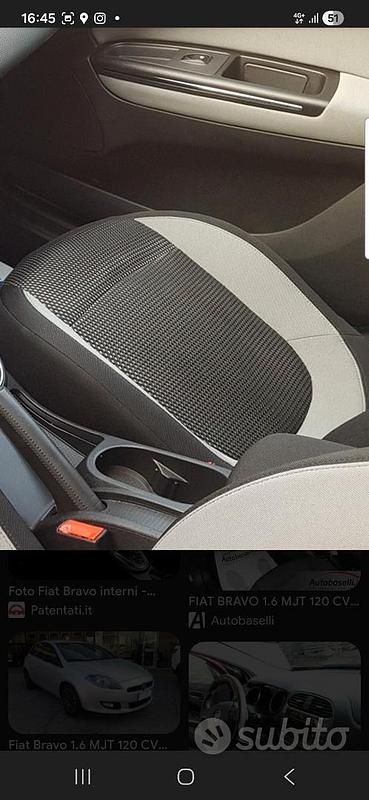 Usata Fiat Bravo 105 CV (77 kW) 2014 Marrone Utilitaria