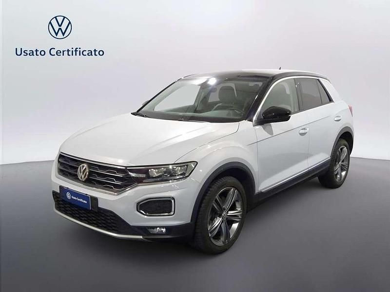 Usata VW T-Roc Advance 150 CV (110 kW) 2020 Bianco SUV