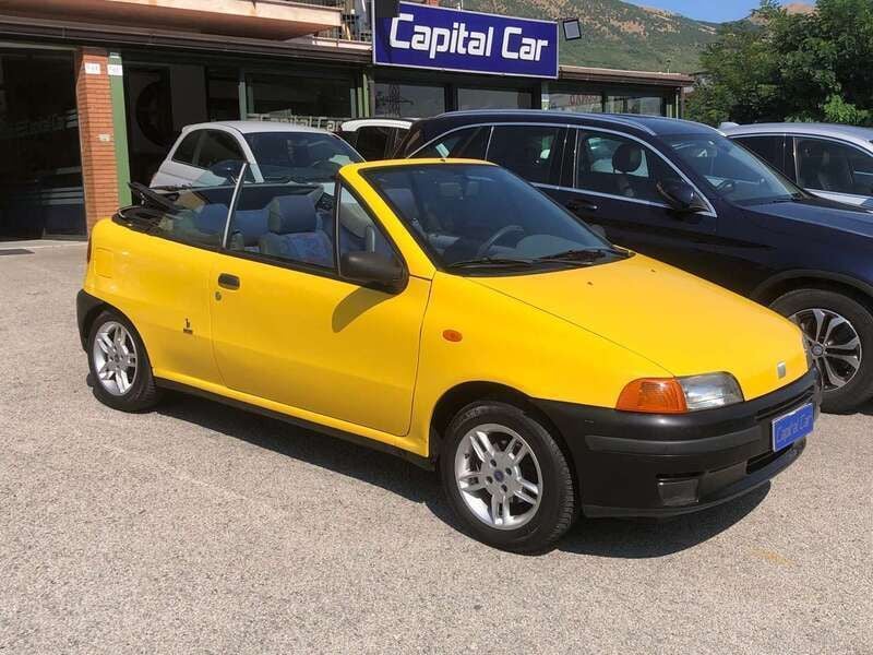 Giallo Usata 1999 Fiat Punto Cabriolet Cabrio | 1900 € (Super prezzo) - Immagine 1/4