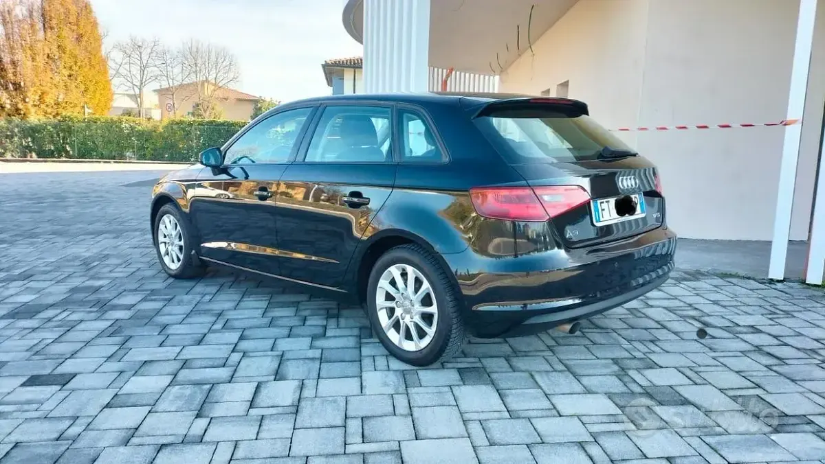 Begagnad Audi A3 110 HK (80 kW) 2016 Svart Sedan