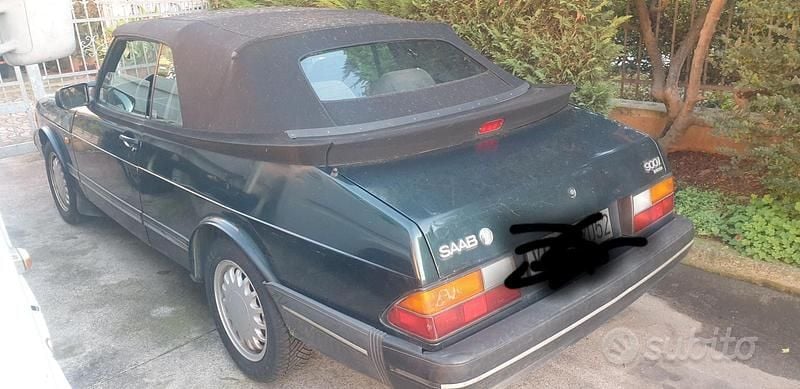 Usata Saab 900 Cabriolet 1993 Verde Cabrio
