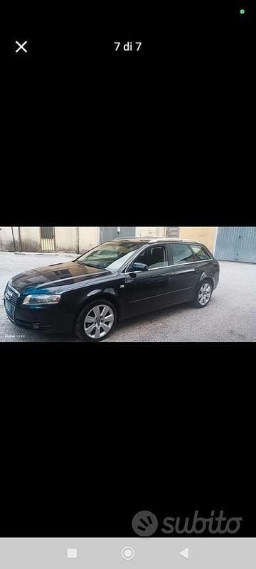 Usata Audi A4 140 CV (102 kW) 2007 Nero Station wagon