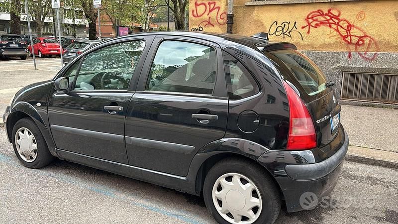 Usata Citroën C3 60 CV (44 kW) 2003 Nero Utilitaria