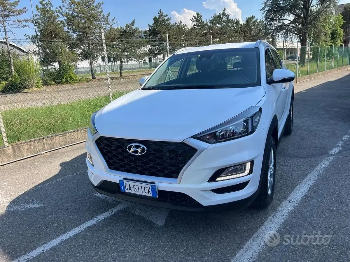 Usata Hyundai Tucson XPrime 116 CV (85 kW) 2020 Bianco pastello SUV