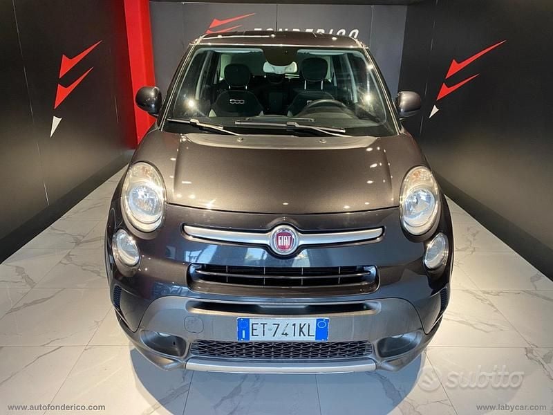 Grigio Usata 2013 Fiat 500L Trekking Monovolume | 6200 € (Buon prezzo) - Immagine 1/4