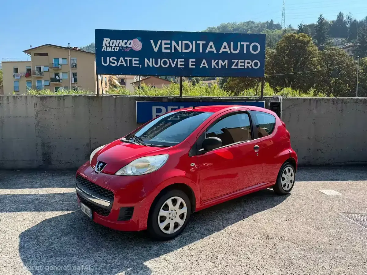 Usata Peugeot 107 68 CV (50 kW) 2009 Utilitaria