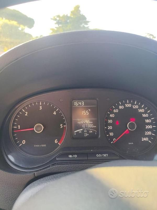 Usata VW Polo United 75 CV (55 kW) 2013 Nero Utilitaria