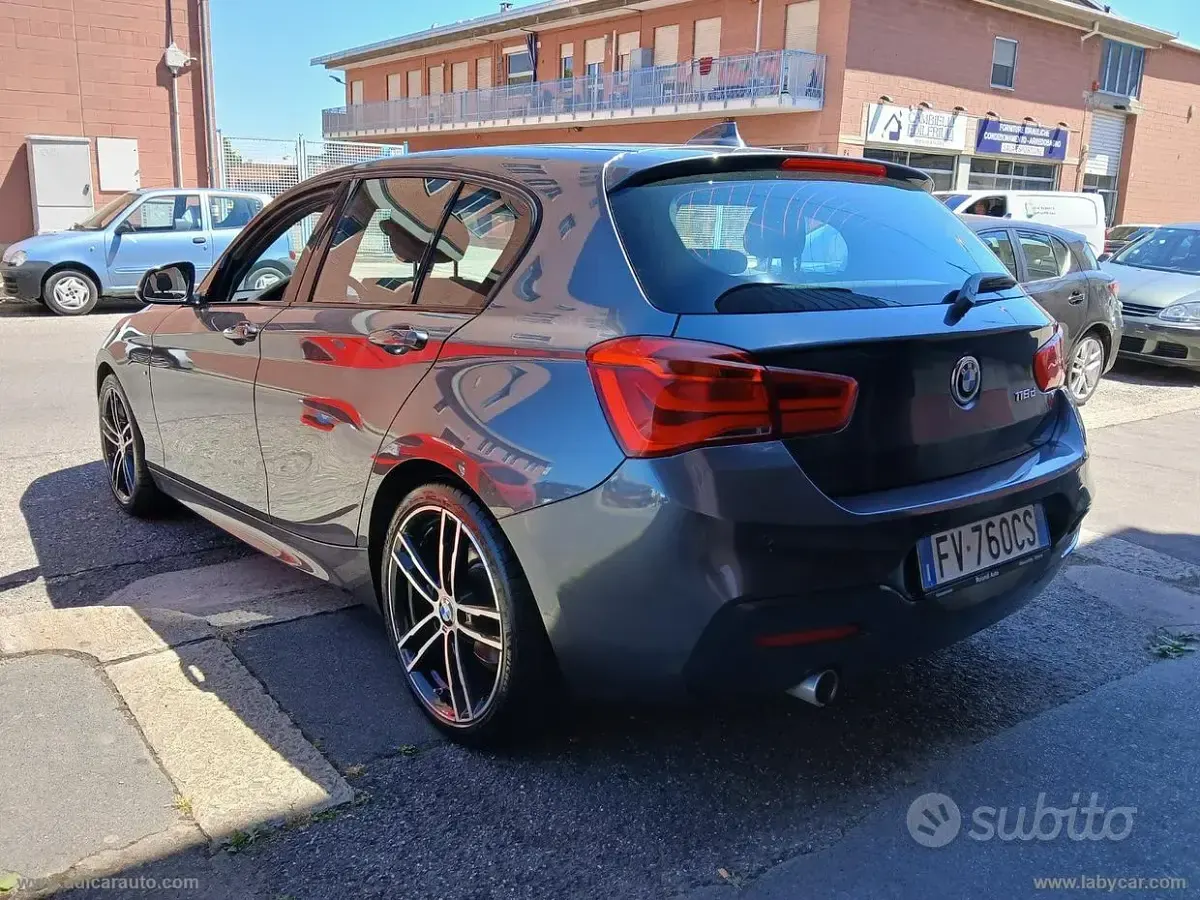Usata BMW 118 M Sport 150 CV (110 kW) 2019 Nero Berlina