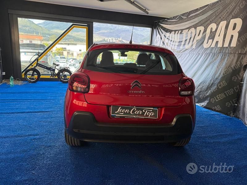 Usata Citroën C3 Shine 102 CV (75 kW) 2022 Rosso Utilitaria
