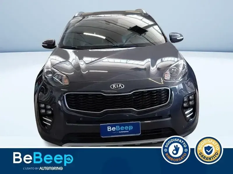 Usata Kia Sportage GT-Line 136 CV (100 kW) 2018 Grigio scuro metallizzato SUV