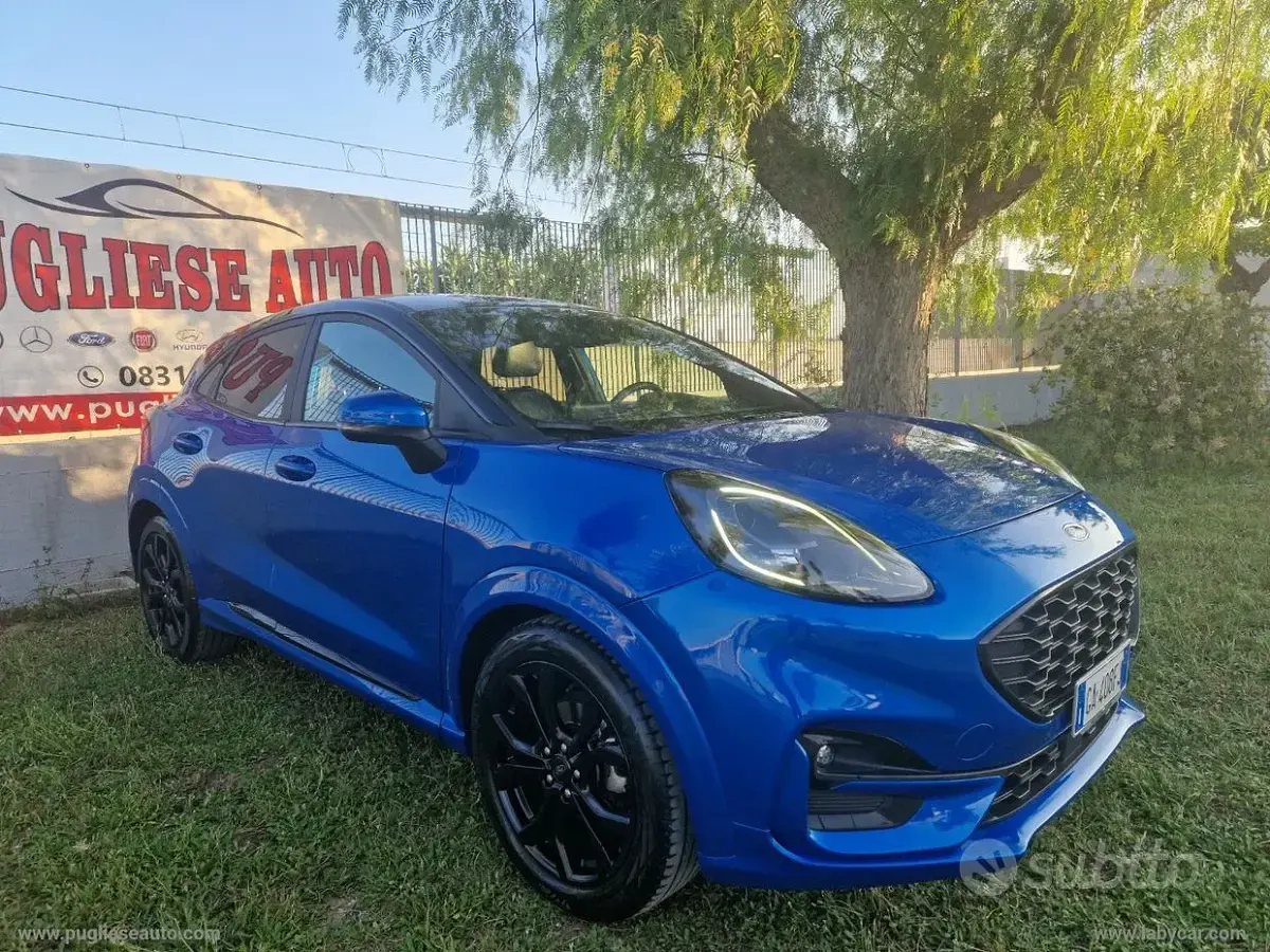 Usata Ford Puma ST-Line X 125 CV (91 kW) 2020 Blu SUV