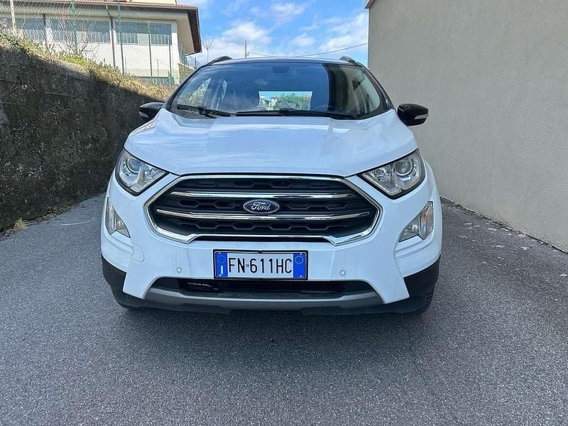 Usata Ford Ecosport ST-Line 125 CV (91 kW) 2018 Bianco SUV