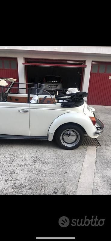 Usata VW Beetle Cabriolet 1970 Bianco Cabrio