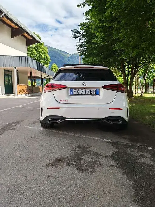 Brugt Mercedes A250 224 HK (164 kW) 2019 Hvid Sedan