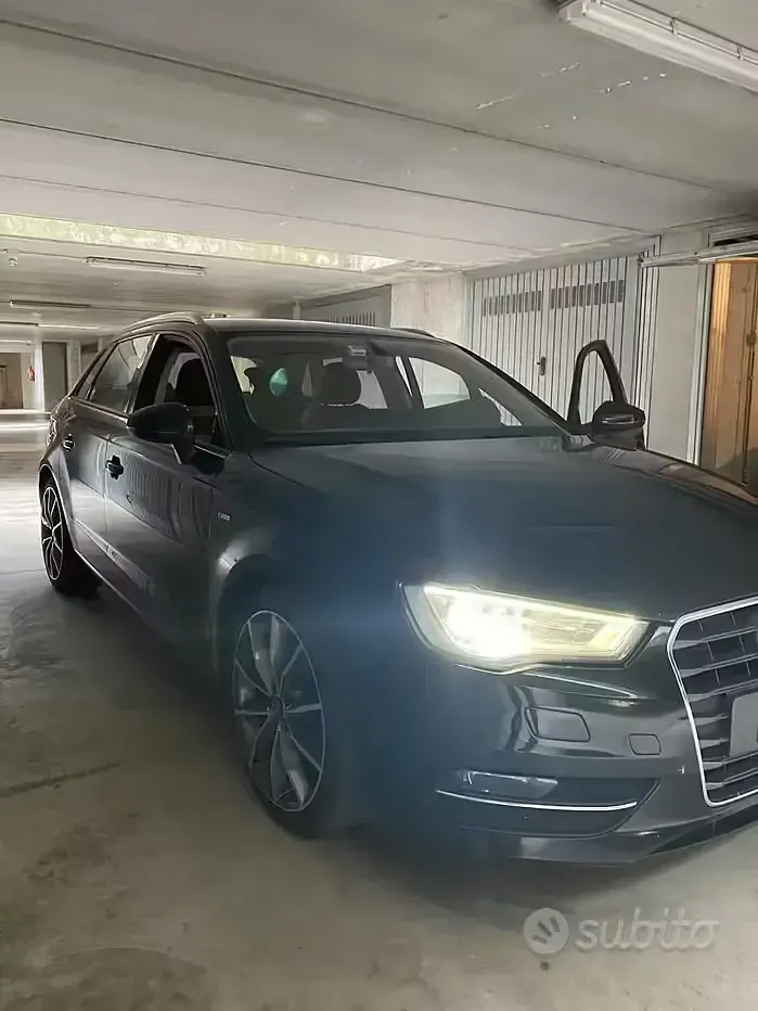 Usata Audi A3 150 CV (110 kW) 2015 Nero Berlina