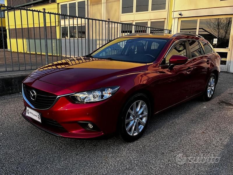Usata Mazda 6 150 CV (110 kW) 2015 Rosso Station wagon